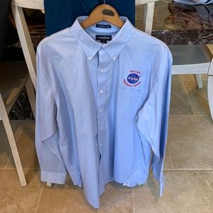 NASA Shirt, Land’s End, NWOT, 17-35 NASA embroidery, from Wallops Island, VA